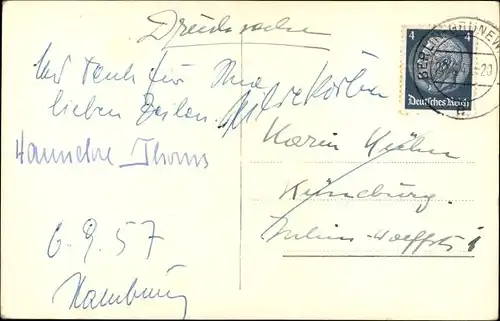 Ak Schauspielerin Hilde Körber, Portrait, Ross Verlag A 2506 1, Autogramm