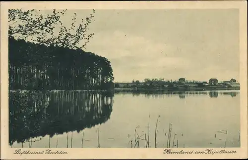 Ak Flecken Zechlin Rheinsberg in der Mark, Heimland, Kapellensee