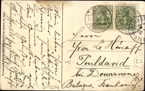 Ak Buckow in der Märkischen Schweiz, Villen am Schermützelsee