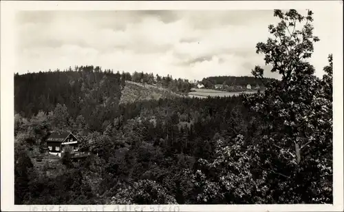 Ak Jocketa Pöhl Vogtland, Adlerstein, Panorama