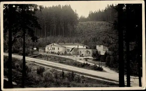 Foto Ak Schnarrtanne Auerbach im Vogtland, Gasthaus