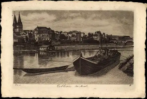 Ak Koblenz am Rhein, Mosel