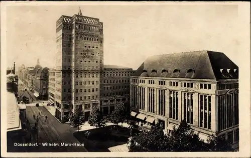 Ak Düsseldorf am Rhein, Wilhelm Marx-Haus