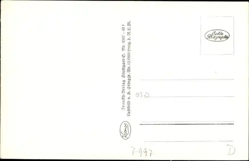 Ak Immenstaad am Bodensee, Luftaufnahme