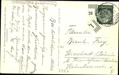 Ak Immenstaad am Bodensee, Luftaufnahme