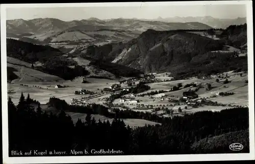 Ak Großholzleute Isny im Allgäu Baden Württemberg, Panorama