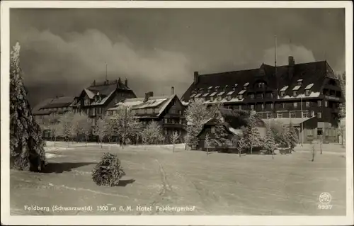 Ak Feldberg im Schwarzwald, Hotel Feldbergerhof, Winter