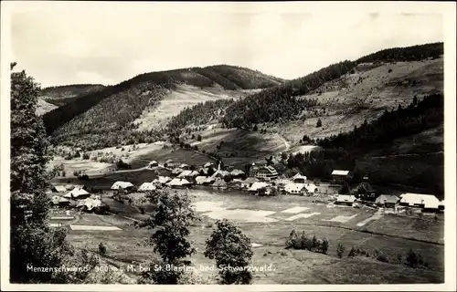 Ak Menzenschwand Sankt Blasien im Schwarzwald, Erholungsheim, Panorama