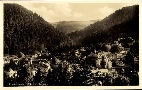 Ak Friedrichroda im Thüringer Wald, Panorama, Kurhaus