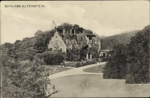 Ak Altenstein Bad Liebenstein im Wartburgkreis, Schloss