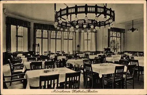 Ak Berlin Kreuzberg, Münchener Hofbräu, Gastraum, Europahaus