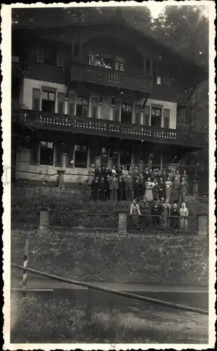 Foto Ak Lössnitz Lößnitz Radebeul Sachsen, Bilz-Kurhotel