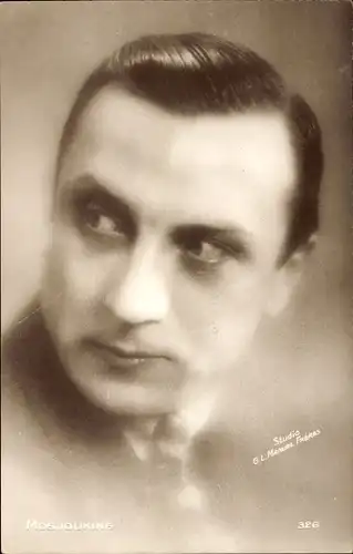 Ak Schauspieler Iwan Mosjukin, Portrait