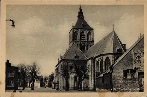 Ak Oldenzaal Overijssel, St. Plechelmus Kirche