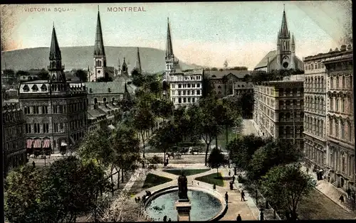 AK Montreal Quebec Kanada, Victoria Square