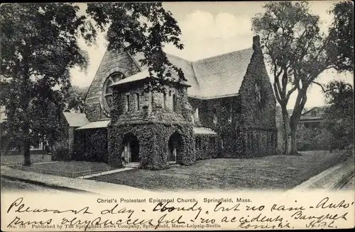 Ak Springfield Massachusetts USA, Christ's Protestant Episcopal Church