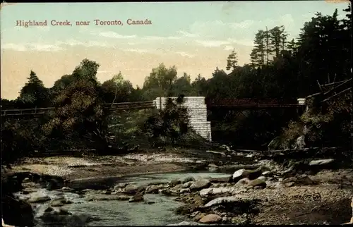 Ak Toronto Ontario Kanada, Highland Creek