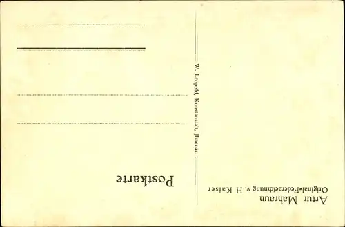 Künstler Ak Kaiser, H., Artur Mahraun, Gründer und Hochmeister des Jungdeutschen Ordens