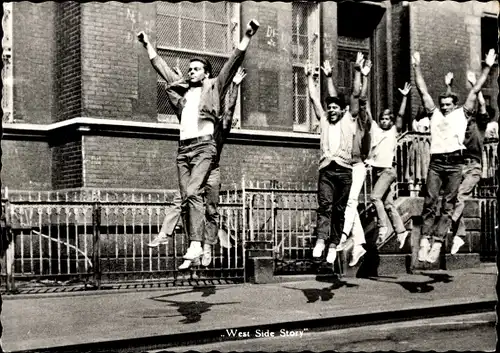 Ak Filmszene West Side Story