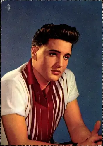 Ak Schauspieler und Sänger Elvis Presley, Portrait