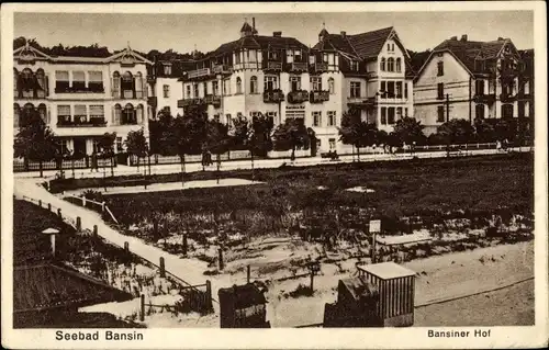 Ak Ostseebad Bansin Heringsdorf auf Usedom, Bansiner Hof