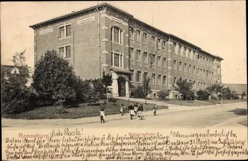 Ak Ronneburg in Thüringen, Bürgerschule