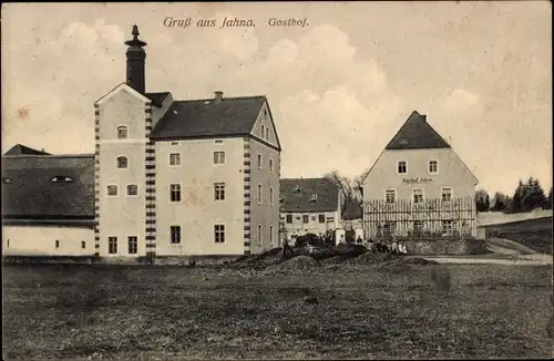 Ak Jahna Ostrau in Sachsen, Gasthof
