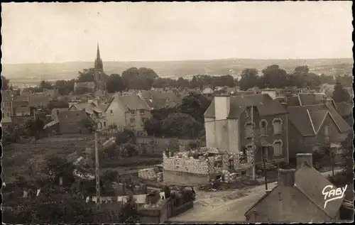 Ak Scaër Finistère, Totalansicht