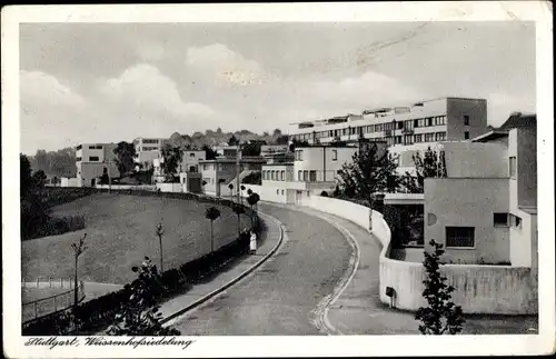 Ak Weißenhof Stuttgart in Baden Württemberg, Weißenhofsiedlung