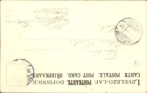 Passepartout Ak Darmstadt in Hessen, Markt, Rathaus, Postkutscher