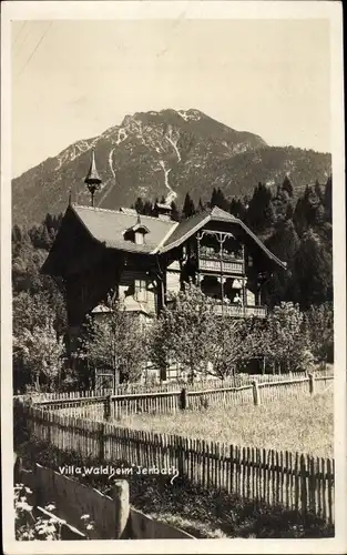 Foto Ak Jenbach in Tirol, Villa Waldheim