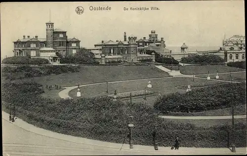 Ak Oostende Ostende Westflandern, De Koninklijke Villa