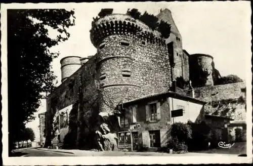 Ak Tournon sur Rhone Ardeche, Chateau, Monument aux Morts