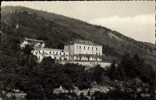 Ak St-Georges-les-Bains Ardeche, Schloss, Nid