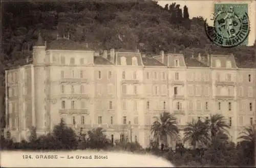 Ak Grasse Alpes Maritimes, Grand Hotel