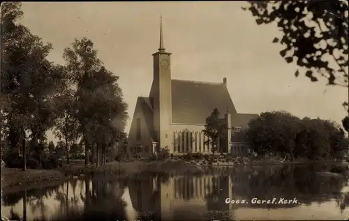 Ak Goes Zeeland Niederlande, Kirche