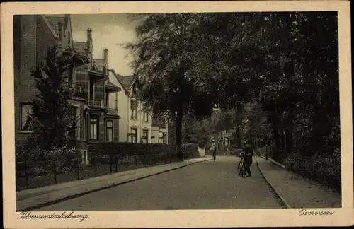 Ak Overveen Bloemendaal Nordholland Niederlande, Bloemendaalscheweg