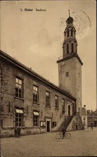 Ak Hulst Zeeland Niederlande, Stadhuis