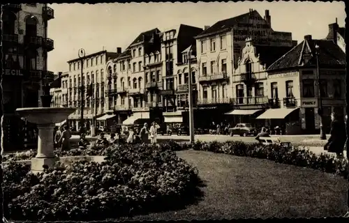 Ak Knokke Knocke Westflandern, Place Van Bunnen