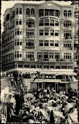 Ak Blankenberghe Blankenberge Westflandern, Hotel Petit Rouge