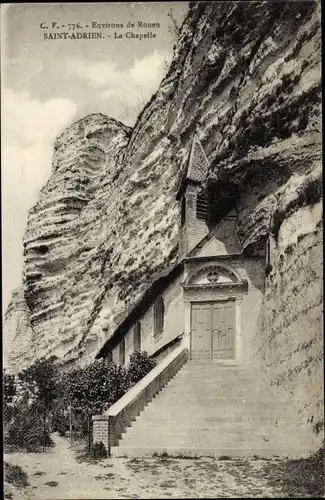 Ak Saint Adrien Seine Maritime, La Chapelle