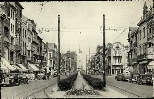 Ak Knokke Knocke Westflandern, Avenue Lippes