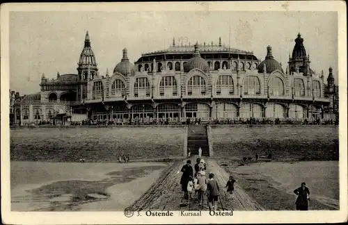 Ak Ostende Ostende Westflandern, Kursaal
