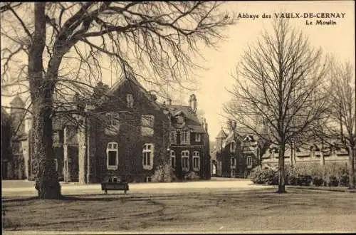 Ak Cernay la Ville Yvelines, Abtei Vaux de Cernay, die Mühle