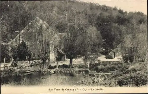 Ak Cernay la Ville Yvelines, les Vaux de Cernay, le Moulin