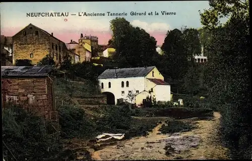 Ak Neufchâteau Lorraine Vosges, ehemalige Gerberei Gérard et la Vierre