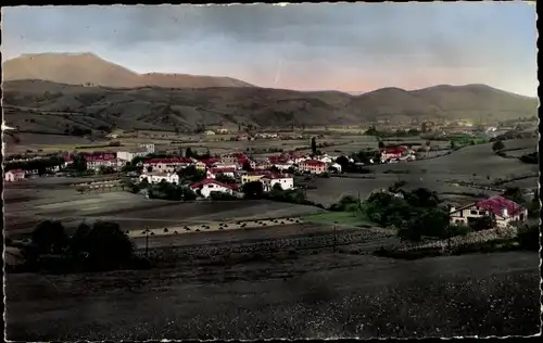 Ak Saint Pee sur Nivelle Pyrenees Atlantiques, Panorama