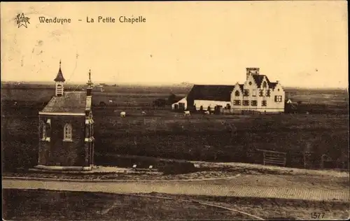Ak Wenduine Wenduyne De Haan Westflandern, La Petite Chapelle