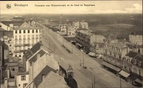 Ak Wenduine Wenduyne De Haan Westflandern, Panorama