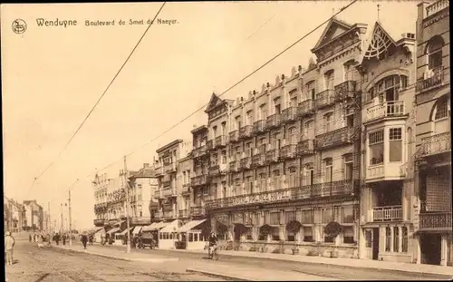 Ak Wenduine Wenduyne De Haan Westflandern, Boulevard de Smet de Nayer